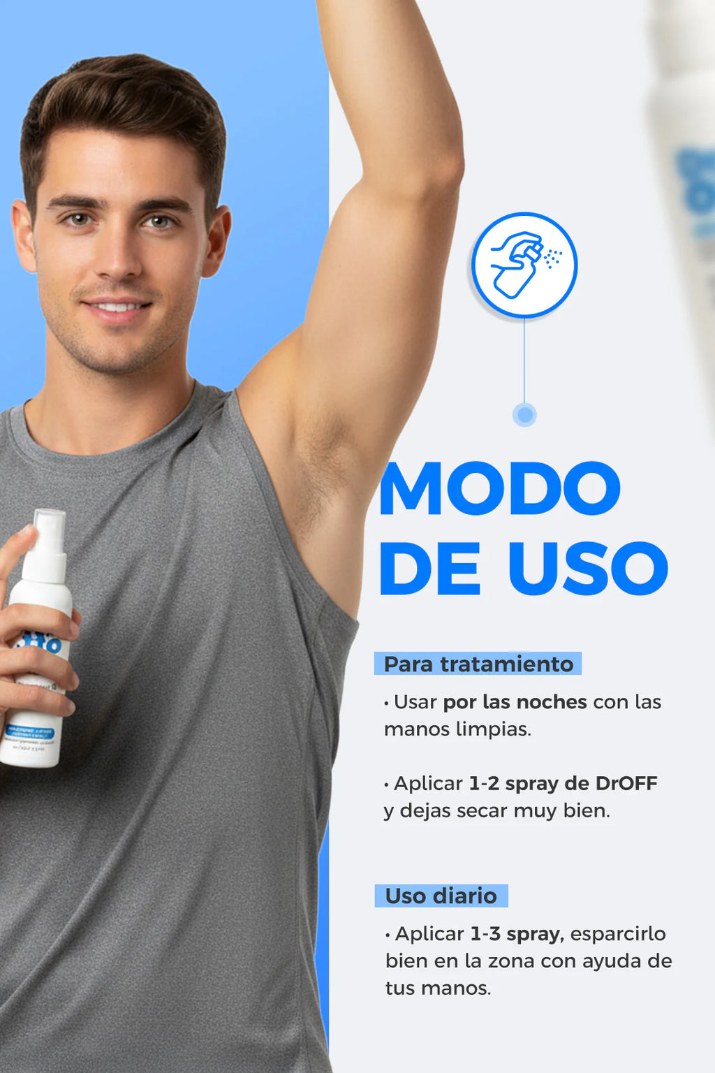 DrOFF🧑‍⚕️Tratamiento médico contra el sudor