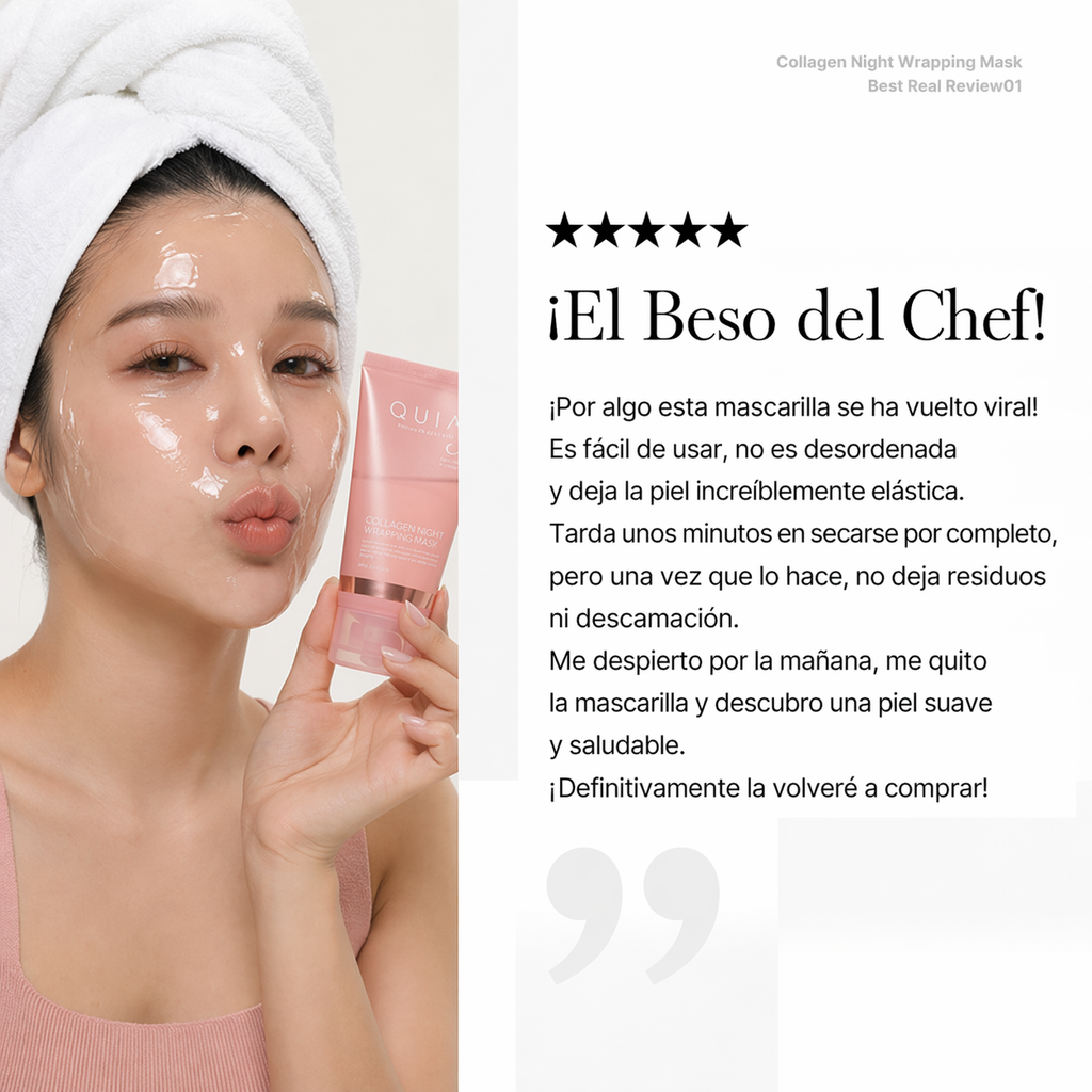Mascarilla envolvente de ácido kójico y cúrcuma 1