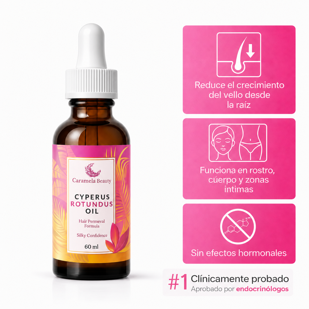 Cyperus rotundus - Inhibidor de pelos 1