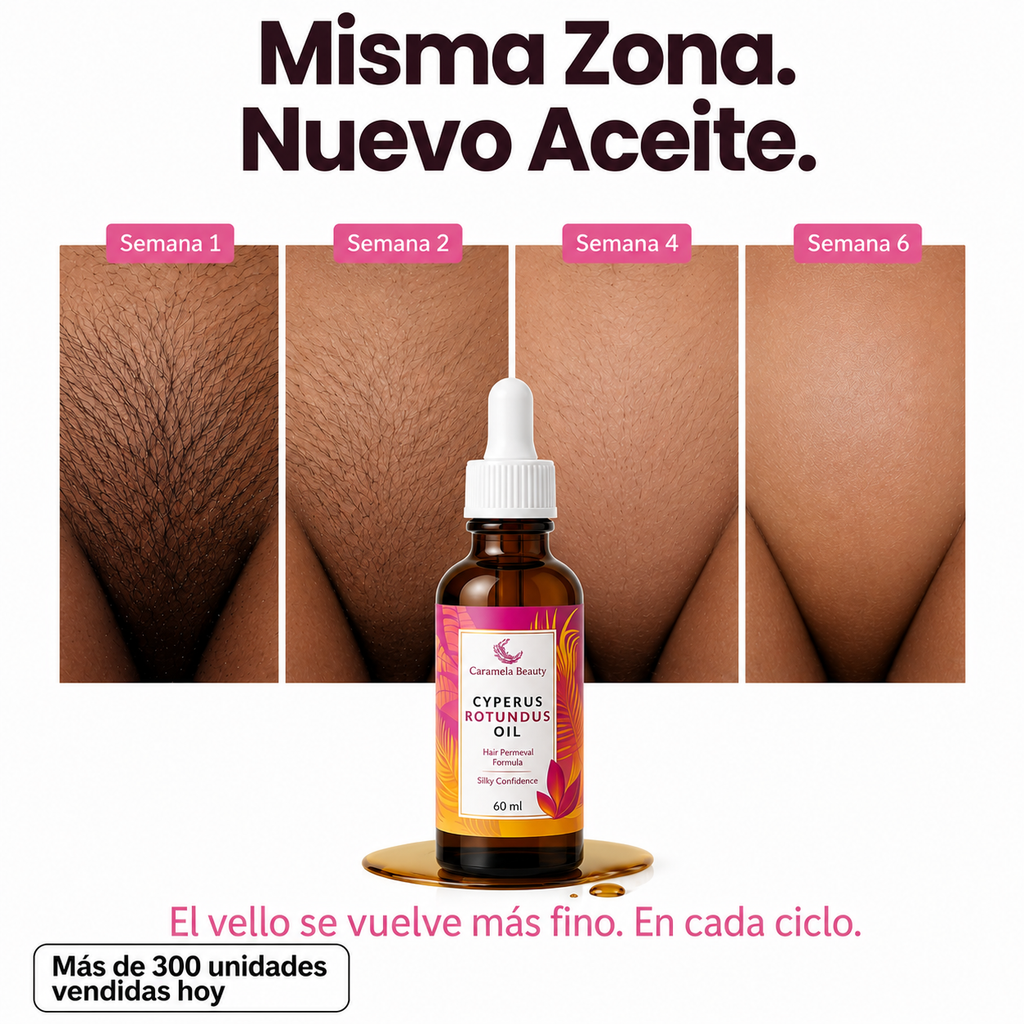Cyperus rotundus - Inhibidor de pelos 1